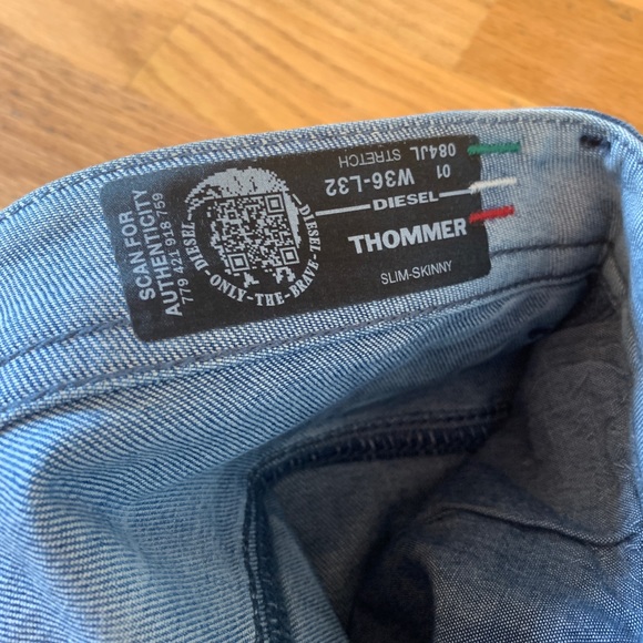 Diesel Thommer Slim Skinny Jeans - Picture 6 of 6